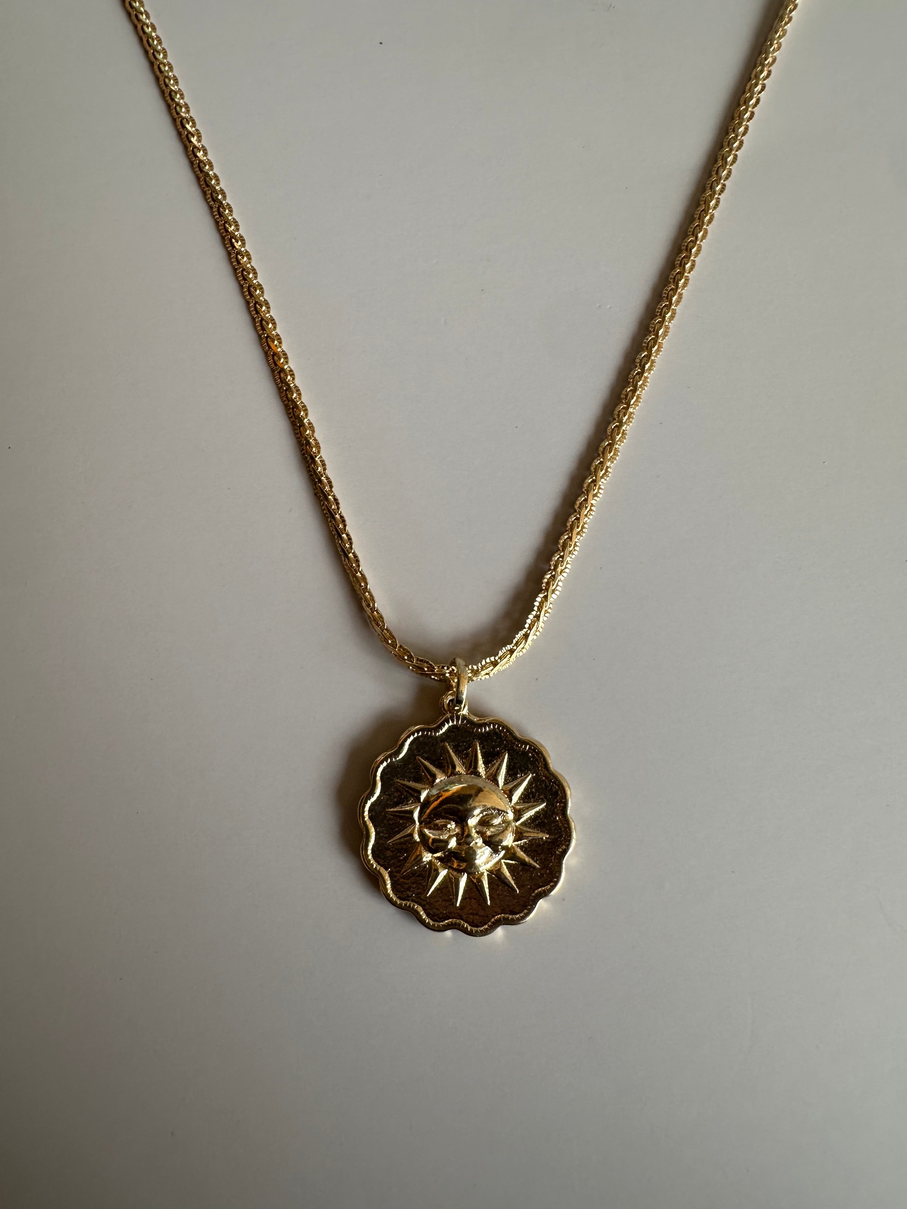 Solana Sun necklace
