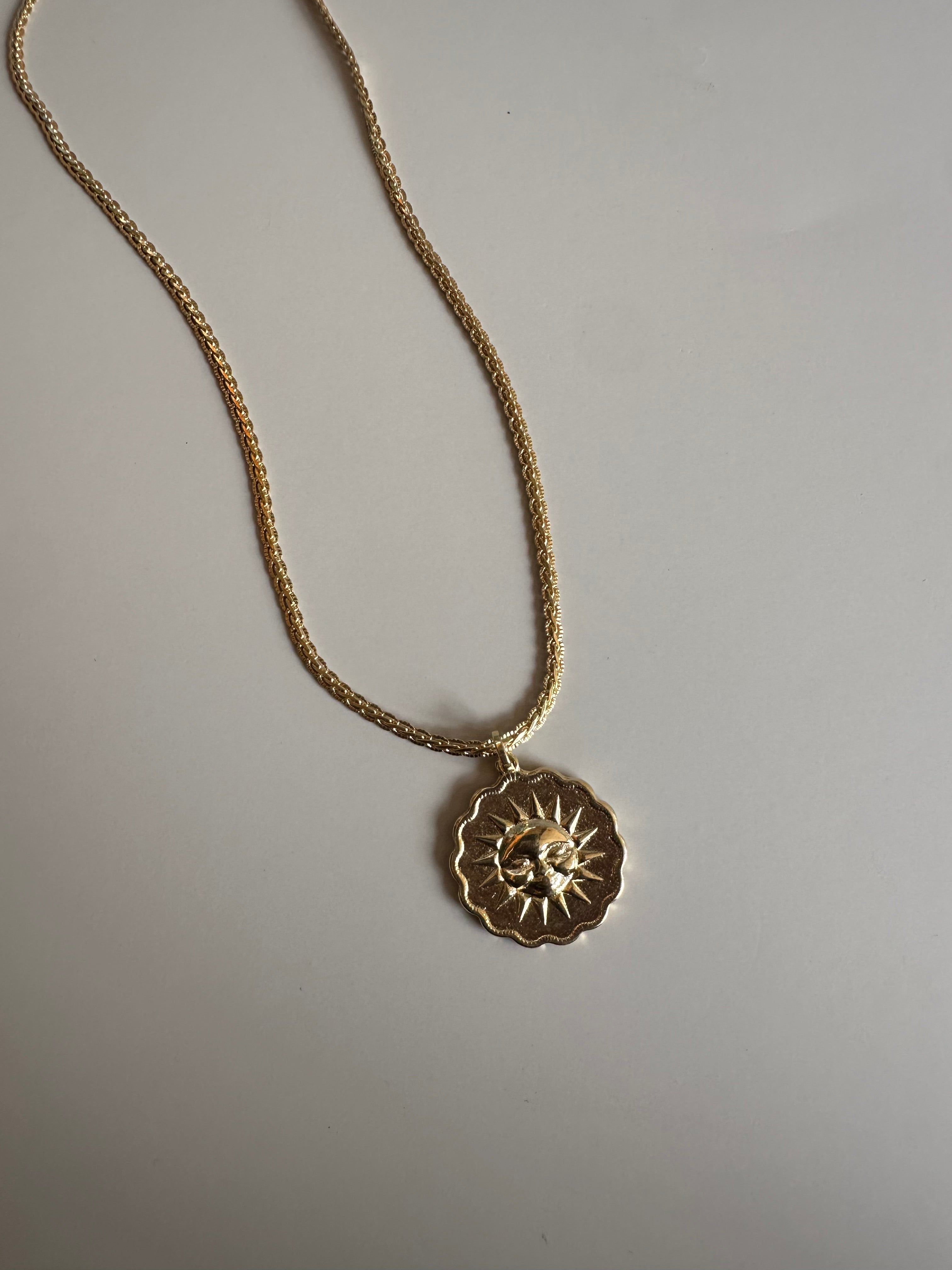 Solana Sun necklace