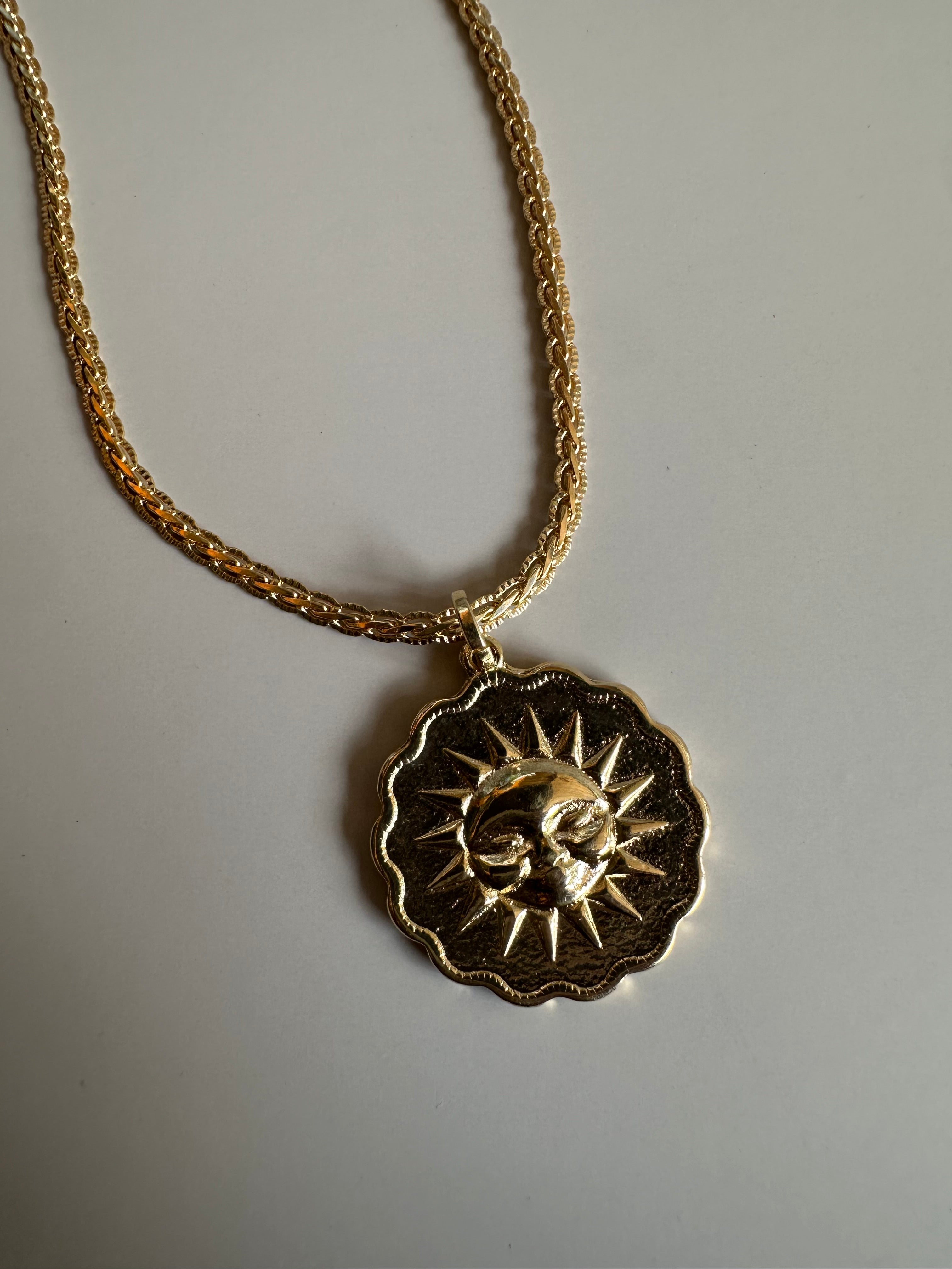 Solana Sun necklace