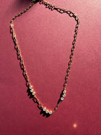 Paperclip Bezel Necklace