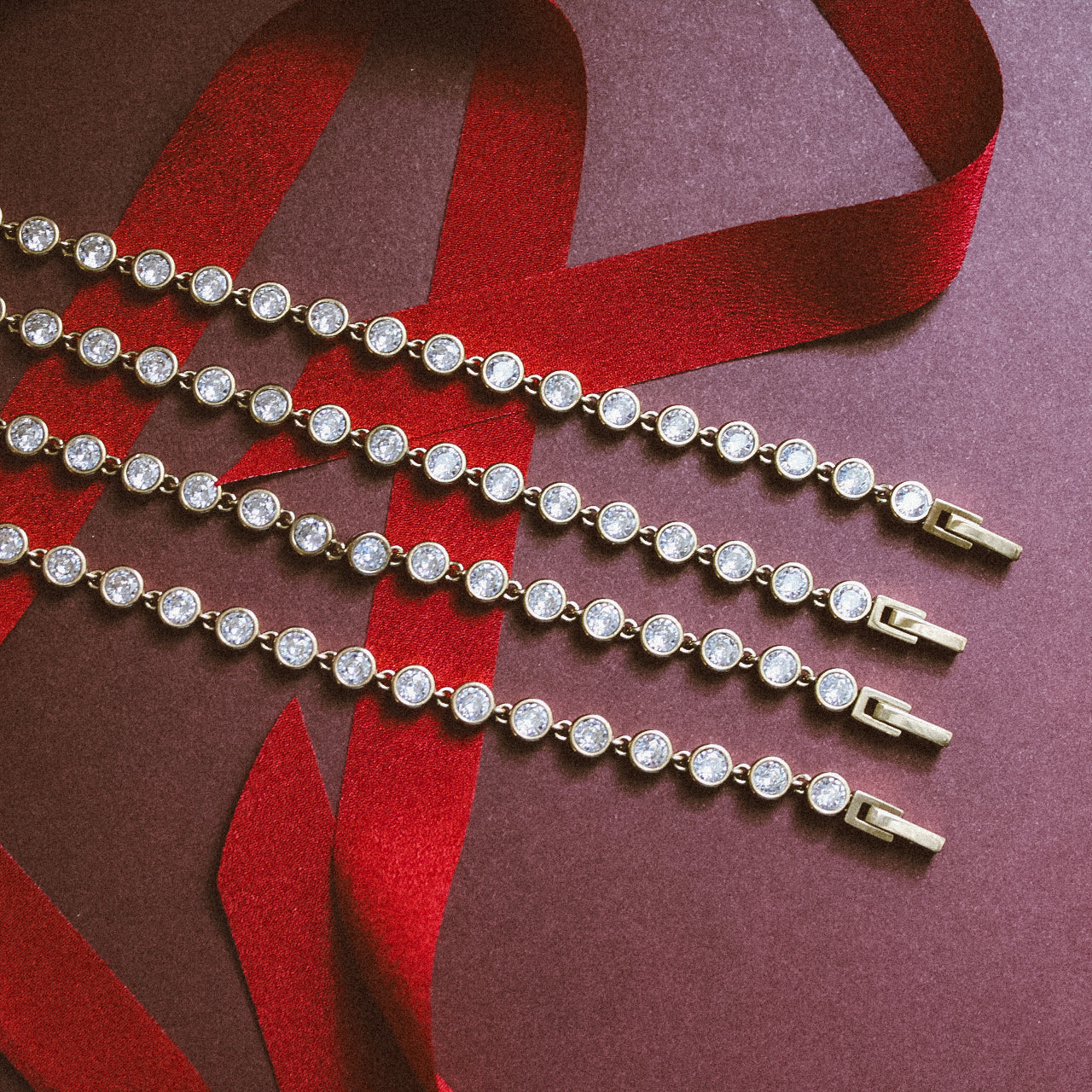 Round Tennis Bracelet