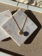 Dainty Virgin Mary Necklace: Gold Filled Chain, Gold Plated Pendant