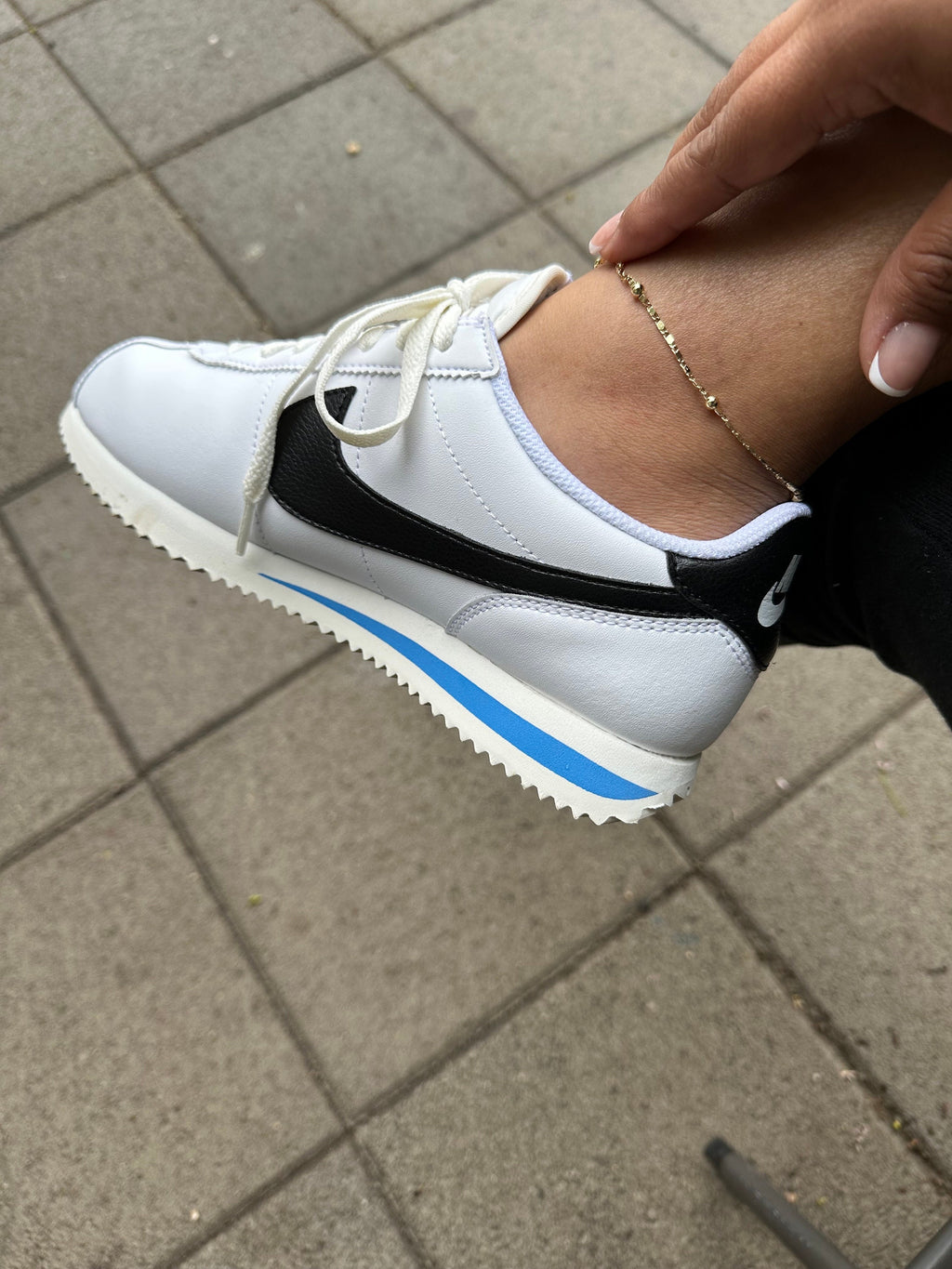 Beaded anklet,l, gold filled anklet, chain anklet