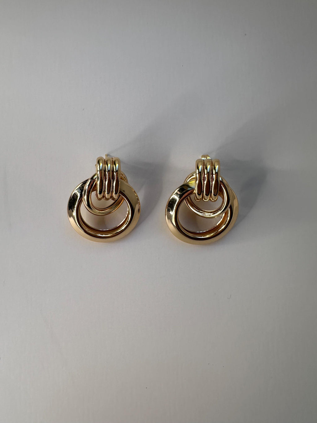 Chunky Gold Plated Earrings: Vintage Inspired Statement Jewelry